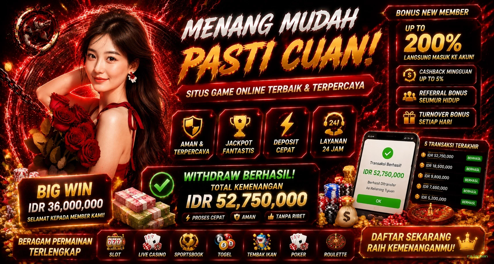 rajacuan Game Arcade